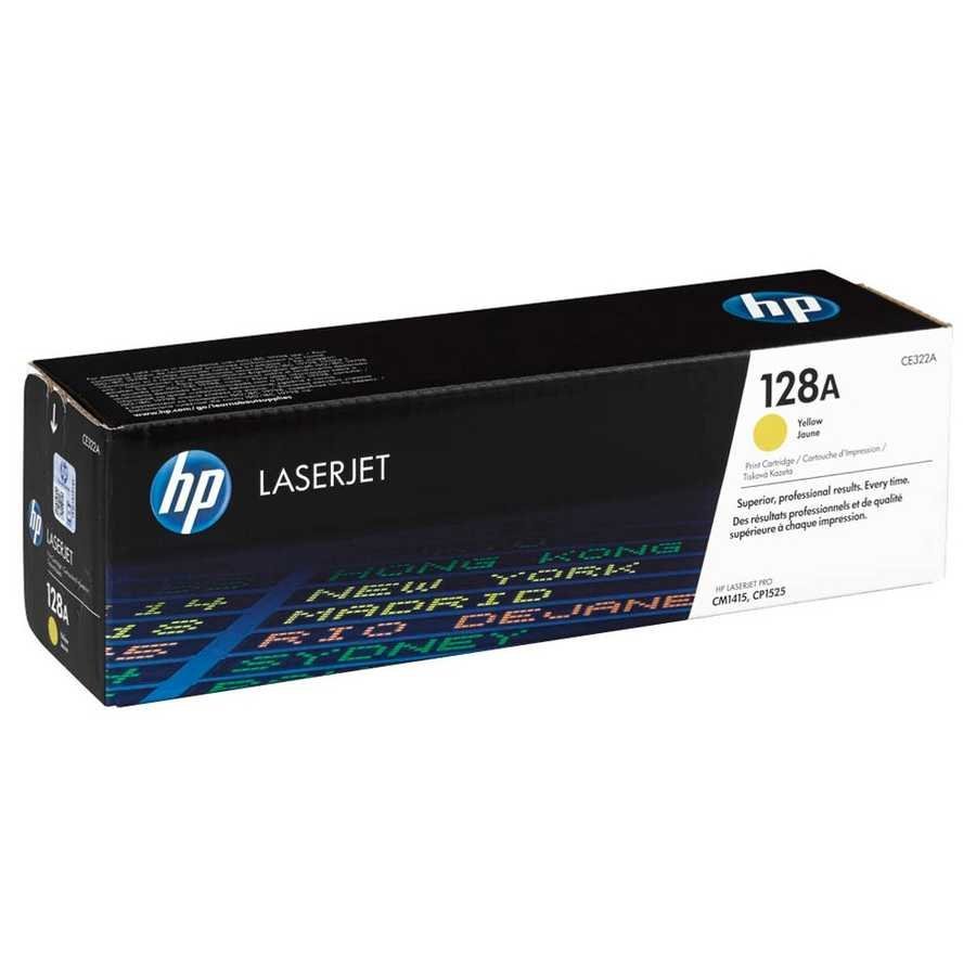 HP 128A (CE322A) – toner, yellow (gelb)