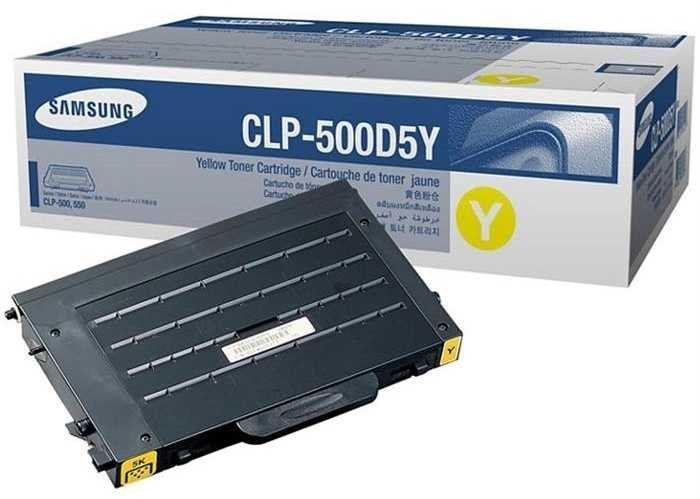 SAMSUNG CLP-500Y – toner, yellow (gelb)