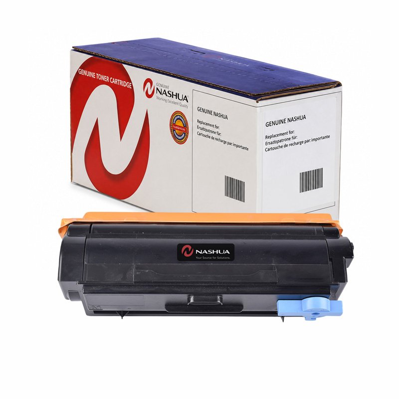 NASHUA NAS55B5HR (Lexmark 55B5H00) Compatibele Zwarte Toner – 15.000 Pagina's