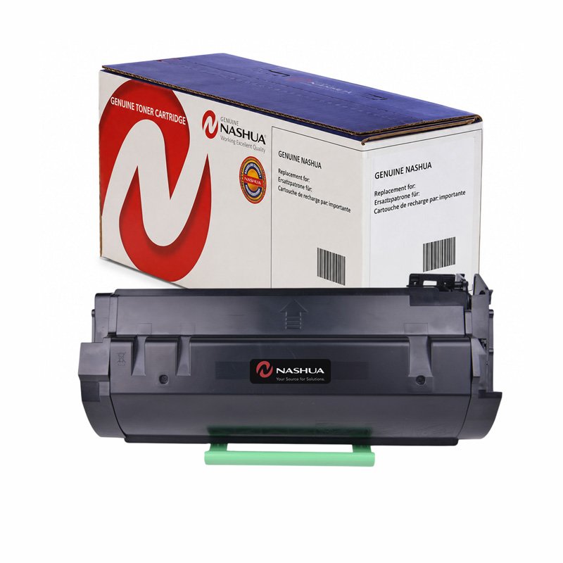 NASHUA NAS56F5X0R (Lexmark 56F5X00) Compatibele Zwarte Toner – 30.000 Pagina's XL