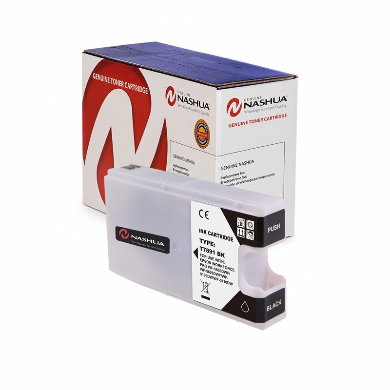 NASHUA NAST7891R (Epson T7891) Compatibele Inktcartridge Zwart