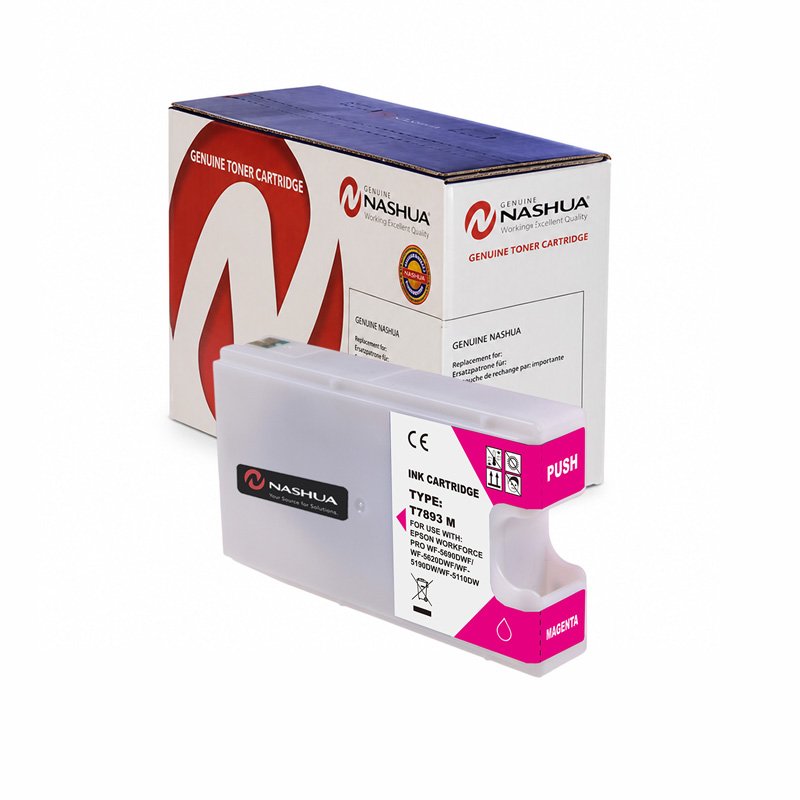 NASHUA NAST7893R (Epson T7893) Compatibele Magenta Inkt – 4.000 Pagina's