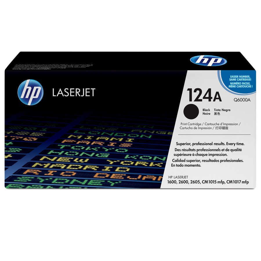 HP 124A (Q6000A) – toner, black (schwarz)
