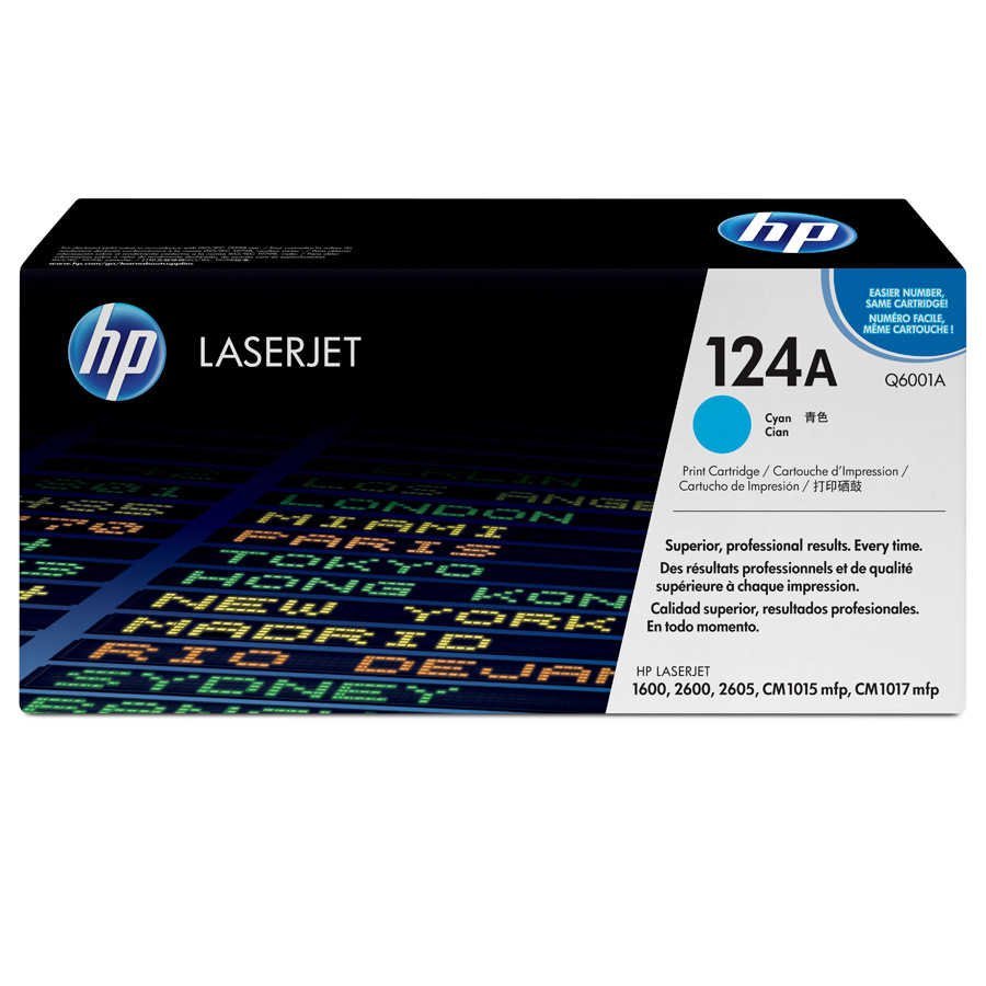 HP 124A (Q6001) – toner, cyan (cyan)